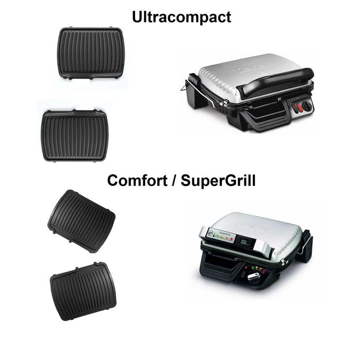 Пластина / панель змінна для електрогриля Tefal