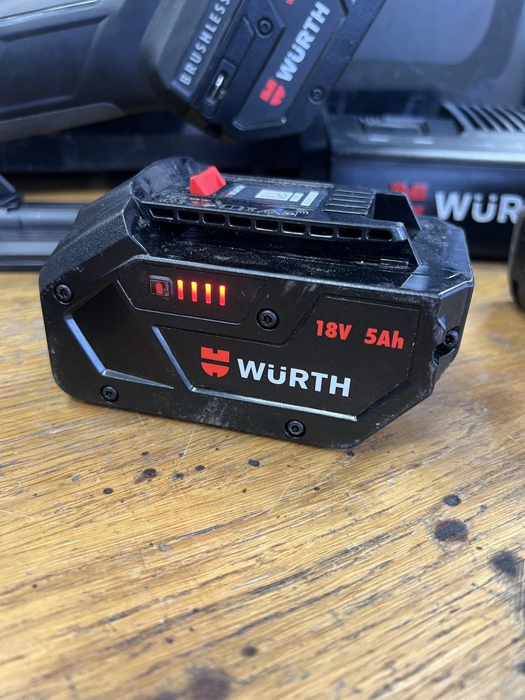 Акумуляторна ЛОБЗИКОВА ПИЛА WURTH APS 18 COMPACT+шуруповерт wurth ABS