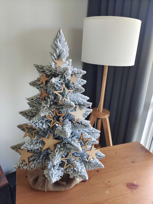 Mała choinka sztuczna sosna ośnieżona  60cm