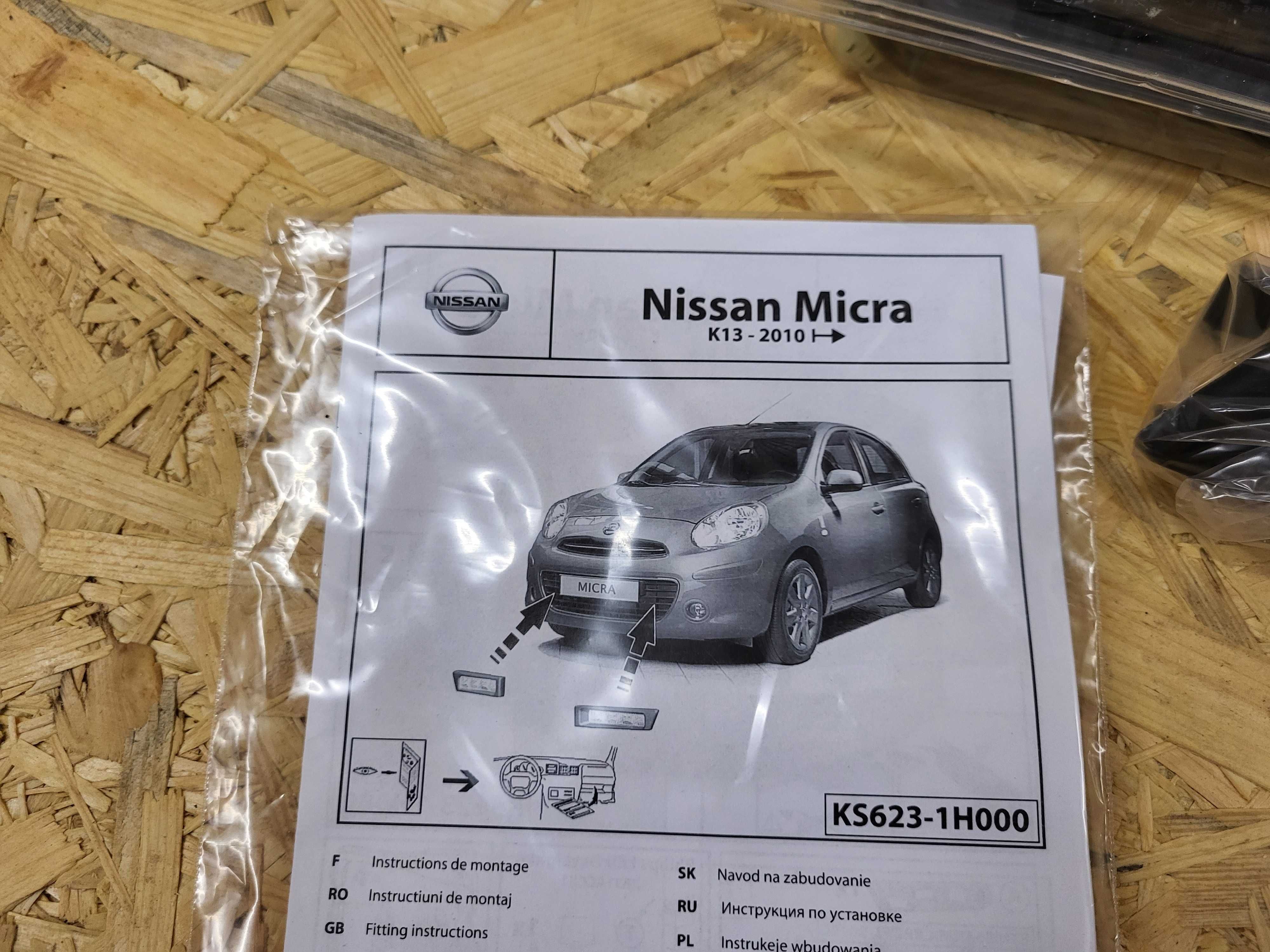 Nissan Micra K13 światła do jazdy dziennej zestaw