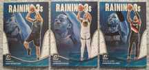 3 karty NBA 2022-23 Donruss Optic Raining 3s Nowitzki Lillard Poole