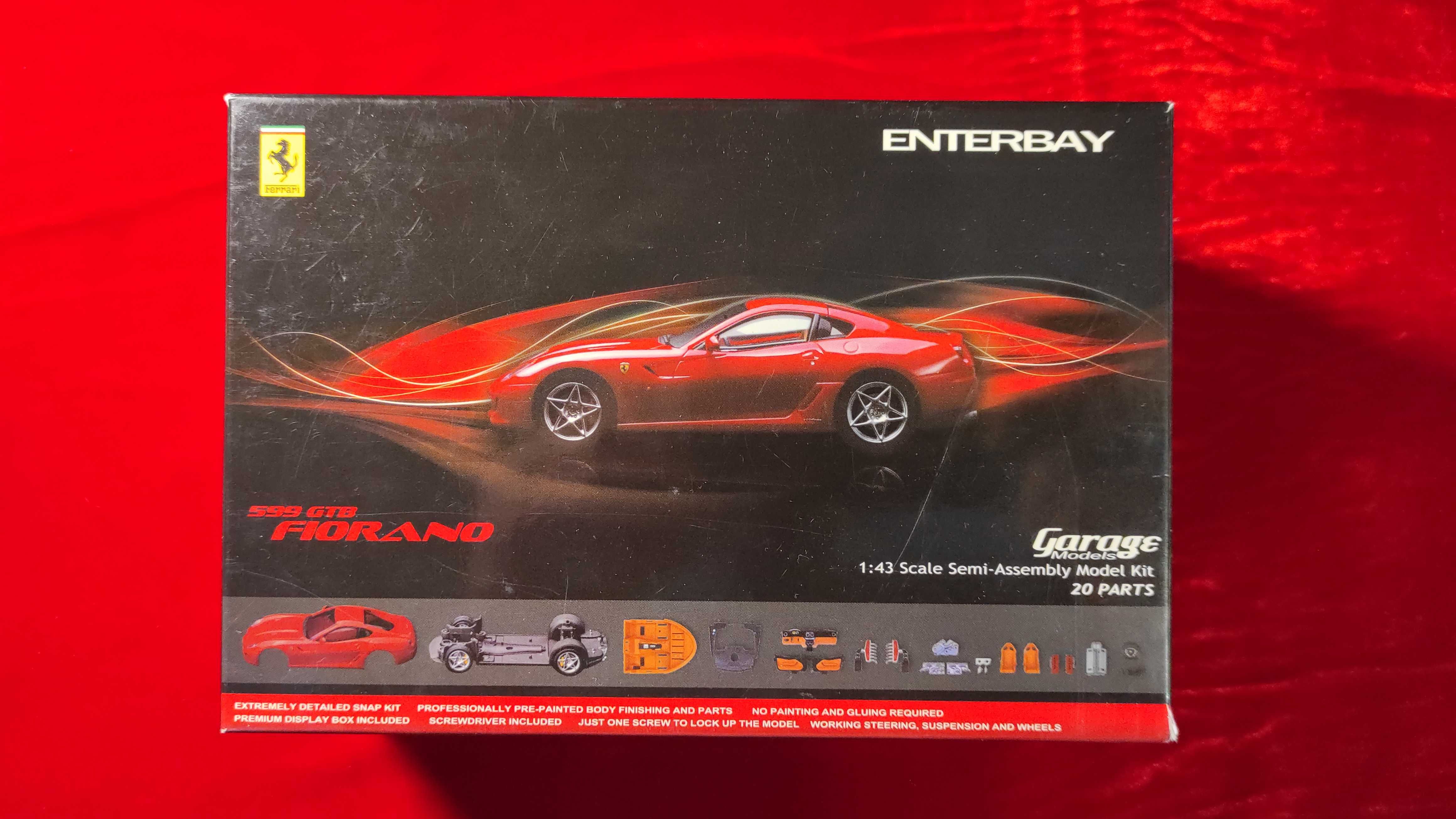 Сборная модель Enterbay 1:43 Ferrari Florano 599 GTB