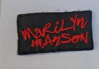 Naszywka materiał Marilyn Manson