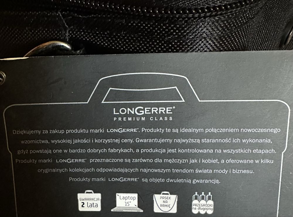 Torba biznesowa Longerre