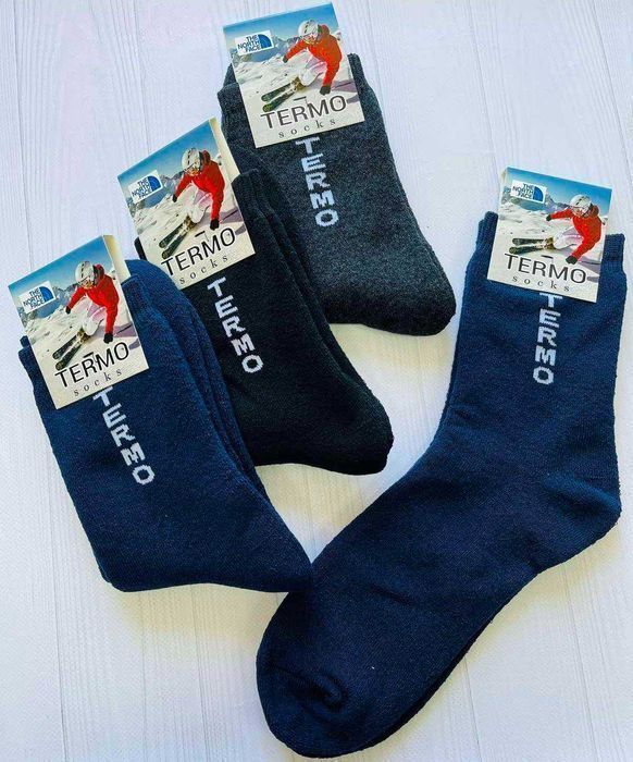 Носки теплые TNF TERMO, TH. Зимові шкарпетки, махра