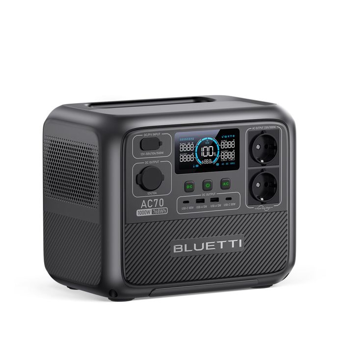 Gerador eletrico portatil Bluetti AC70 + Painel Solar PV 350 Bluetti