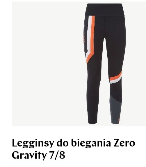 Legginsy damskie 3/4 rozmiar XL treningowe