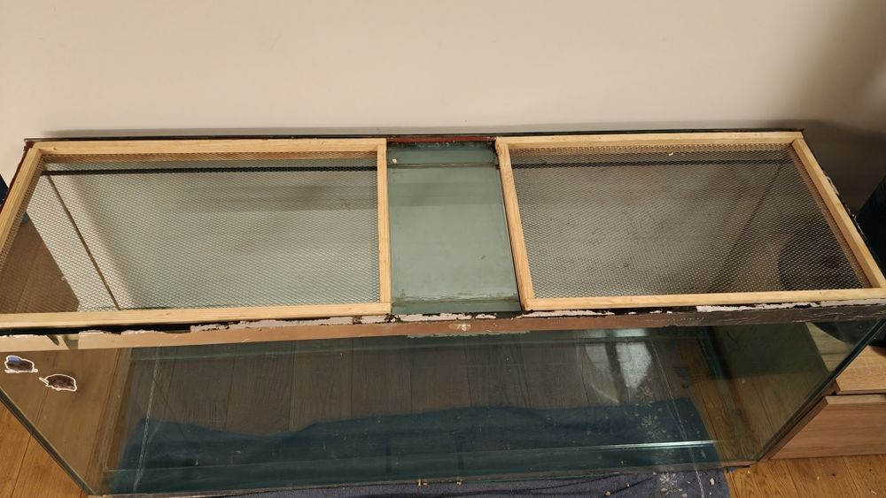 Akwarium/terrarium/klatka dla chomika 140x40x60