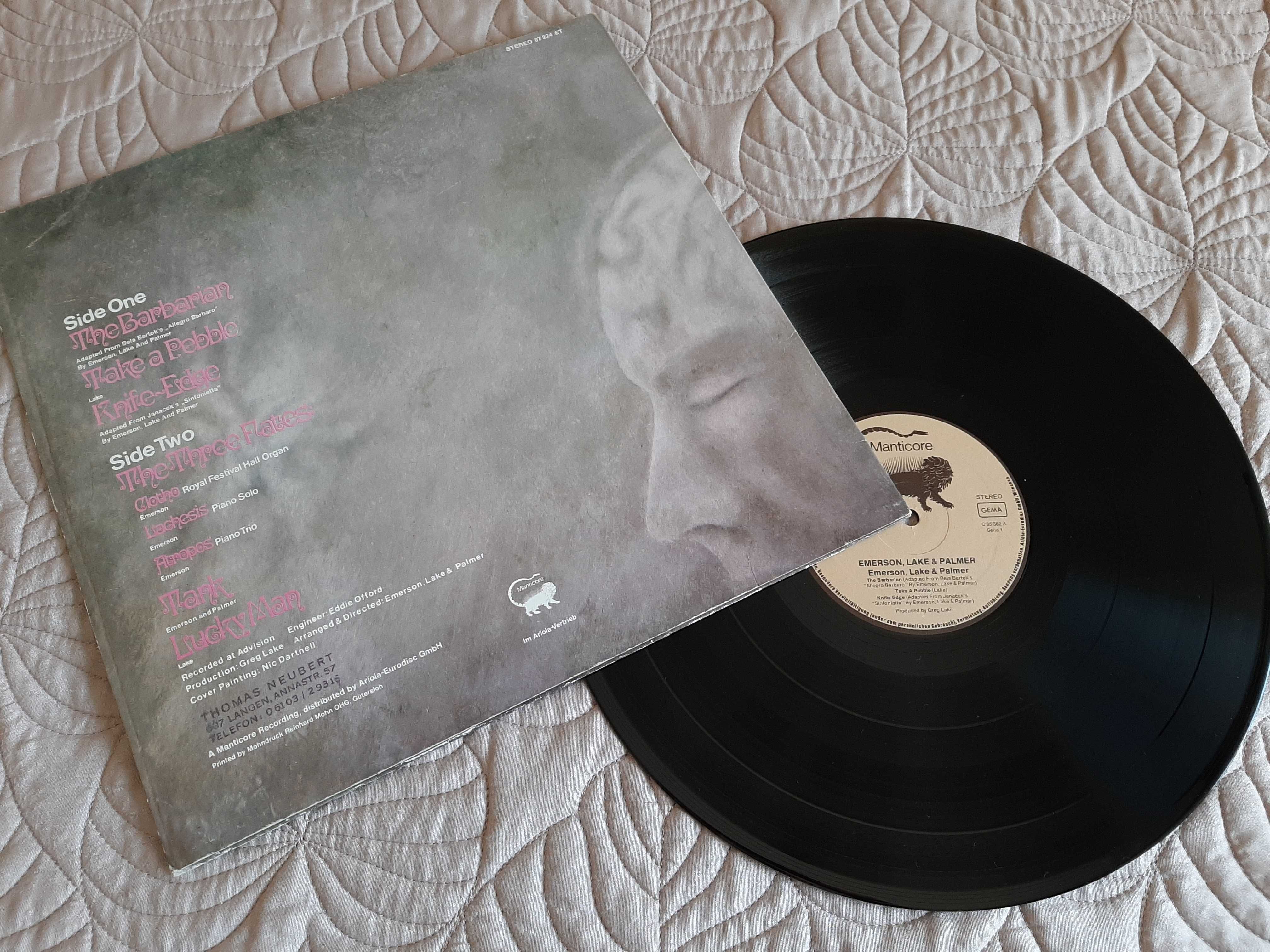 YES – Manfred Mann`s – Emerson Lake & Palmer – Bo Hansson - Vinil LP