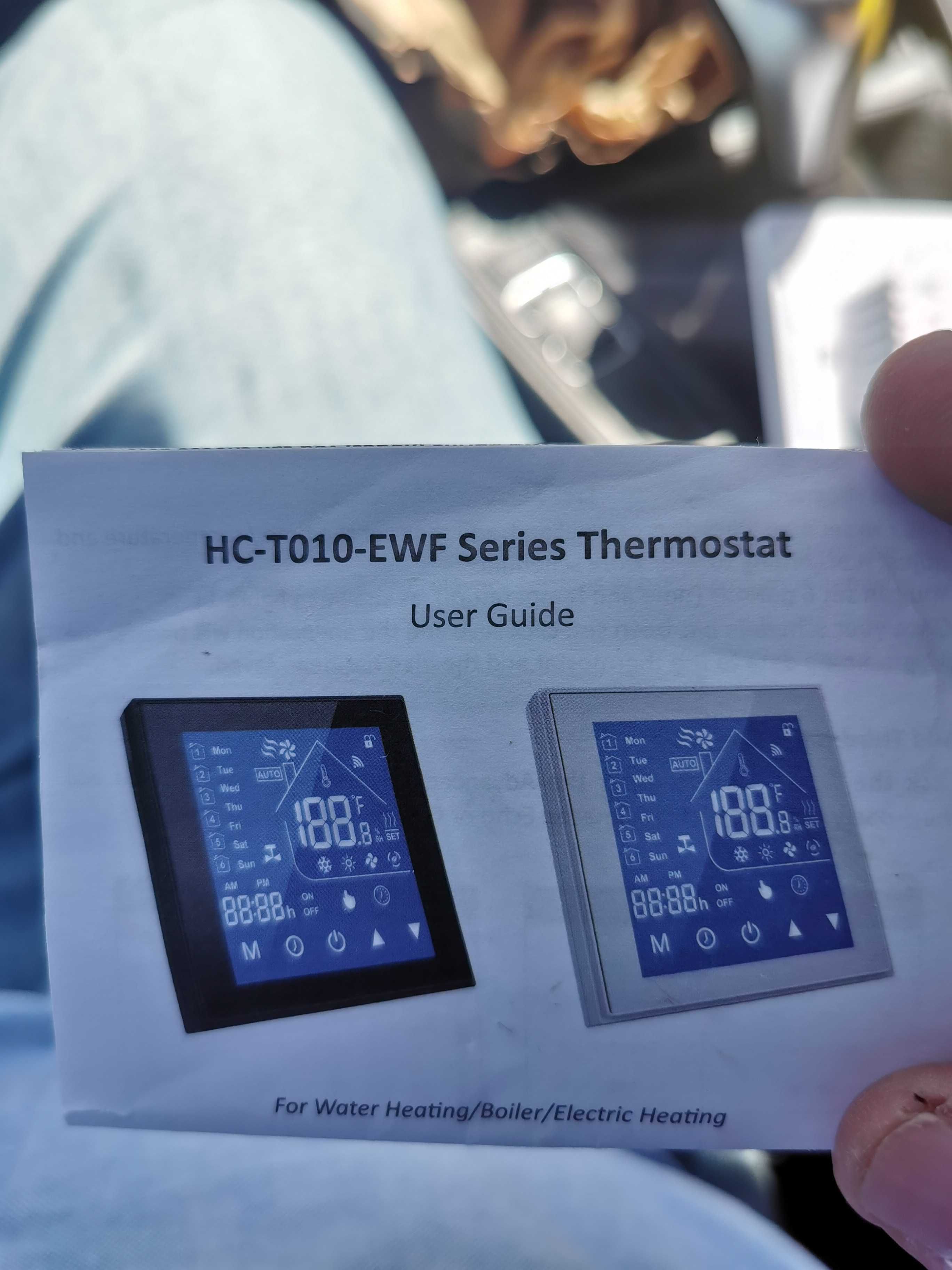 Termóstato inteligente / controlo por App HC-T010-EWF series