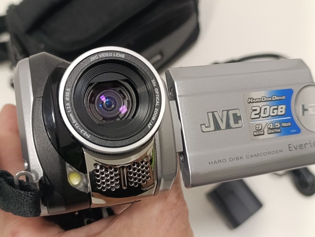 Kamera cyfrowa JVC EVERIO gz-mg21e SD zoom x32 retro vintage jak NOWA