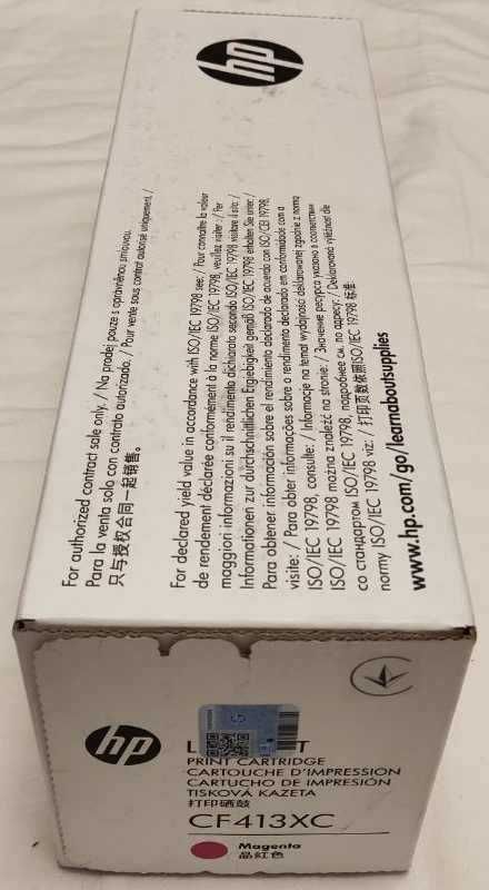 Нові запечатані картриджі  HP 410X (CF410X, CF411X, CF412X, CF413X)