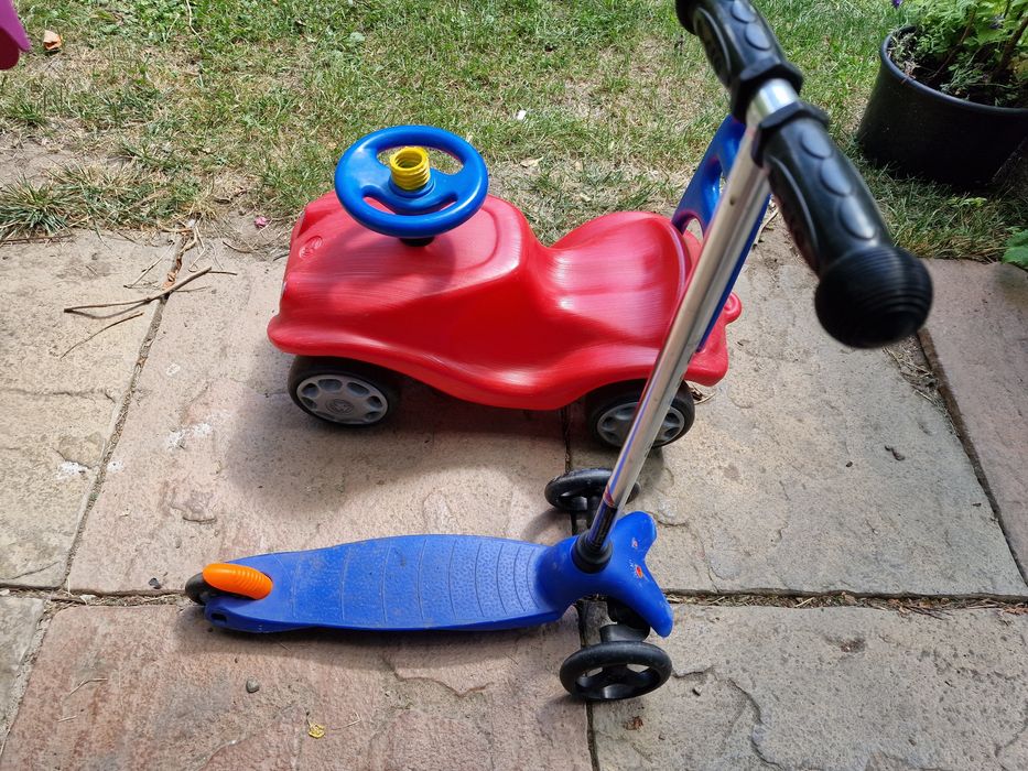 autko odpychać uszkodzony klakson