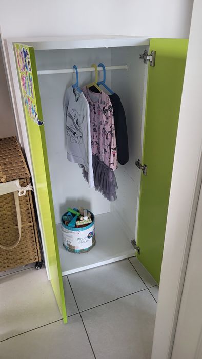 Szafa Stuva Malad Ikea dziecięca - na wieszaki