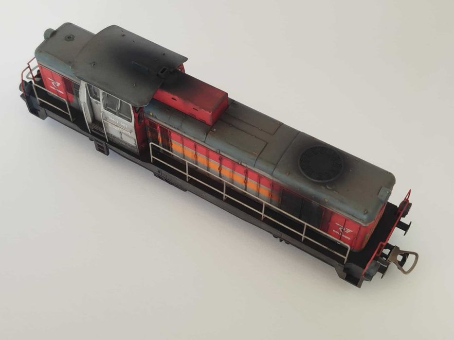 Lokomotywa SM-42 nr 583 PIKO H0 z dekoderem jazdy DCC po patynowaniu