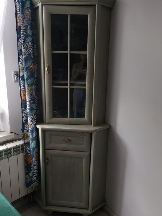 Zestaw mebli do salonu Zielone Black Red White Retro