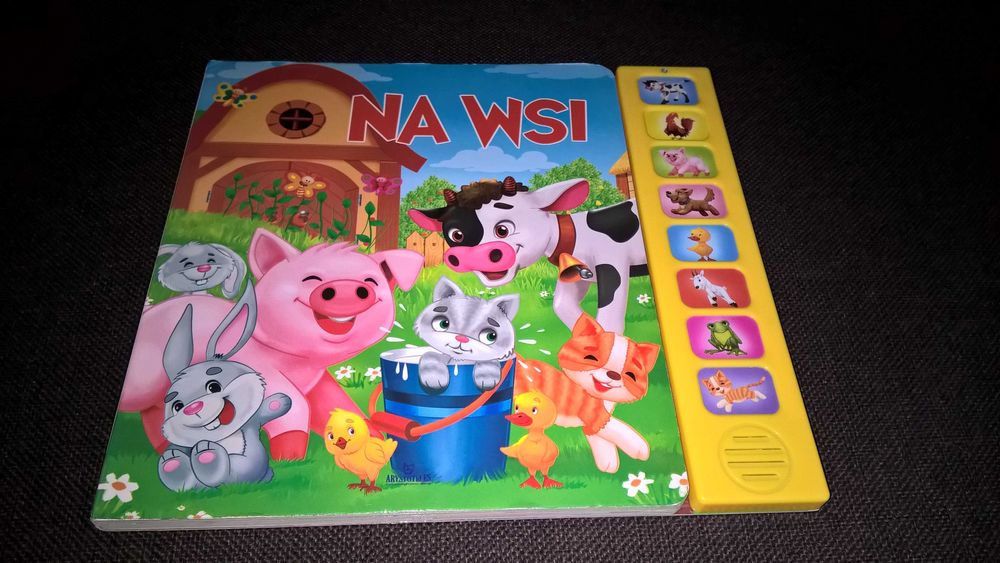 książeczka z elementami dźwiękowymi Na wsi