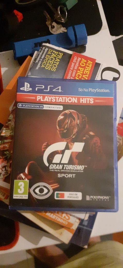 Vendo jogo de ps4 grand turismo sport