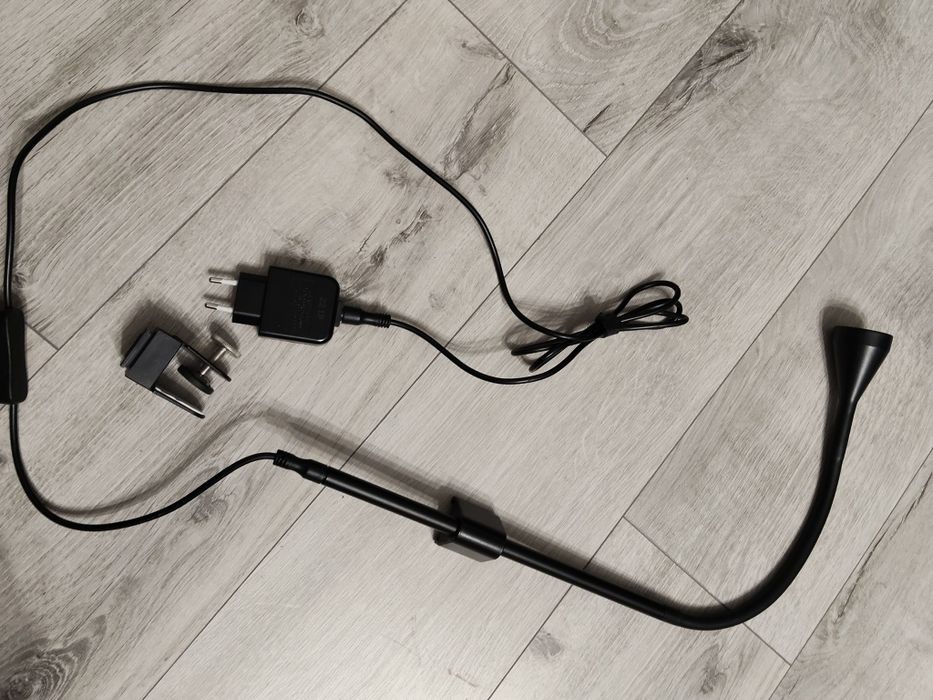Lampka reflektor IKEA Navlinge z klamrą czarny