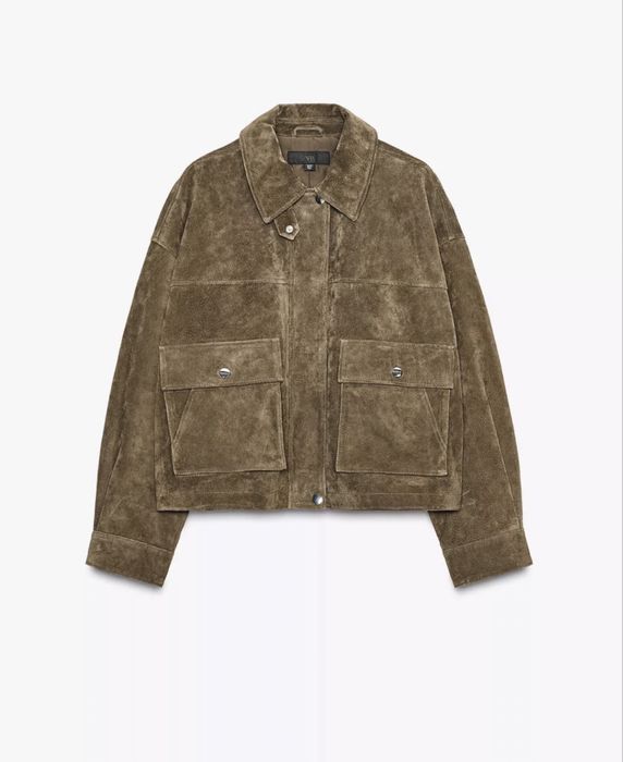 Куртка  замшева Zara