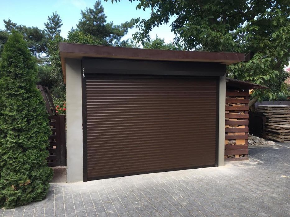 Brama rolowana 325 cm szer x 310 cm wys (340x340) z napędem-okazja!!!