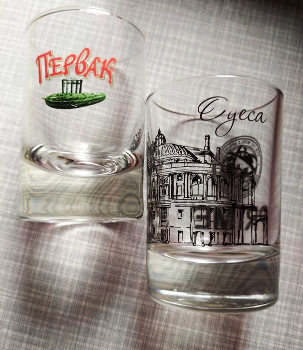 Чарочки, стопки Первак 5 штук +чарочка - Одеса.