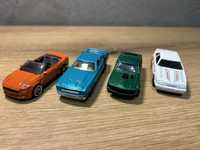 Hot wheels 4sztuki ford mustang