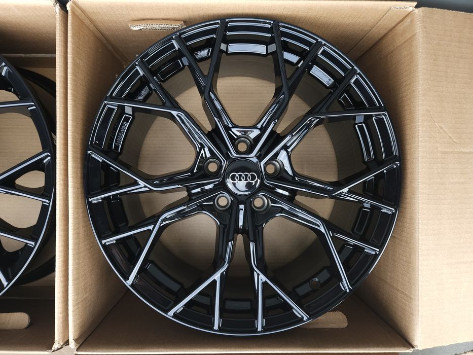 AUDI 18 " Nowe 5x112 A4 B6 B7 B8 B9 A5 B10 A6 C6 C7 Q5 Q3 Czarne Felgi