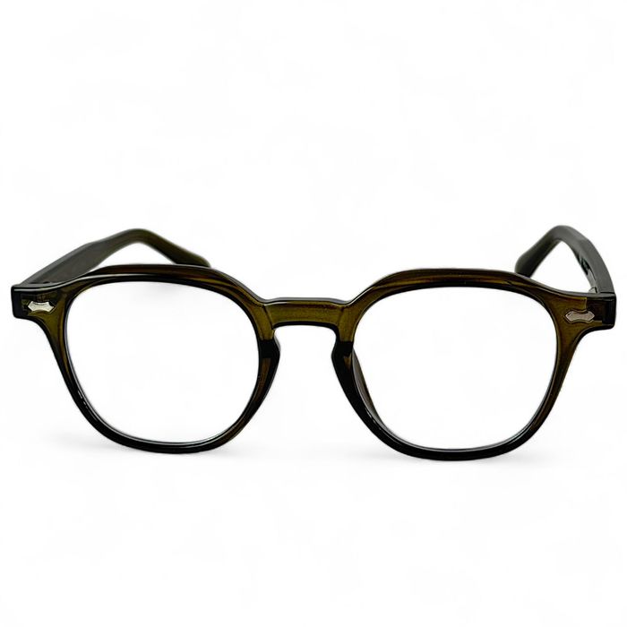 Okulary Zerówki Do Komputera Blue Light TR90 Nerdy Zielone