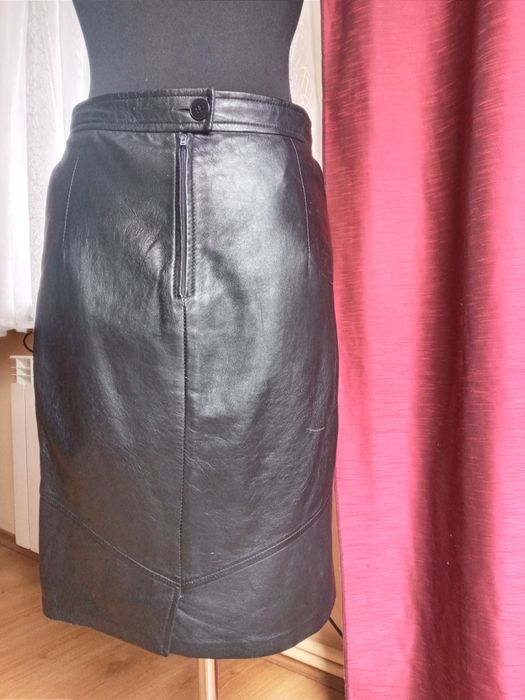 Спідниця шкіряна