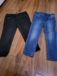 2 pary jeansów Zara & H&M