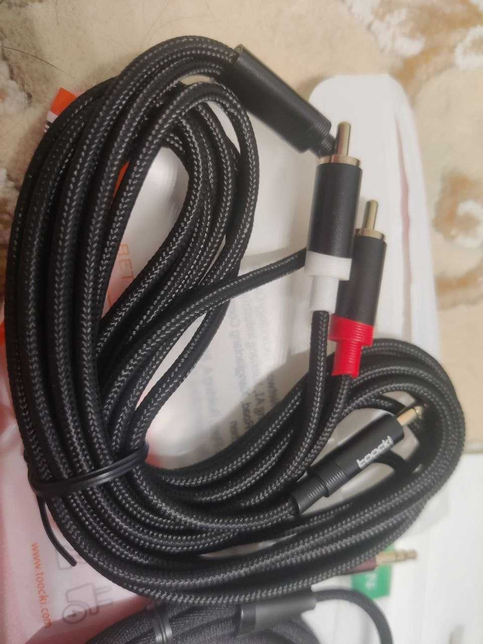 Кабель 3.5 мм на 2RCA Hi-Fi Monster Cable EMK UGREEN YYTCG 0.5 и 2 м