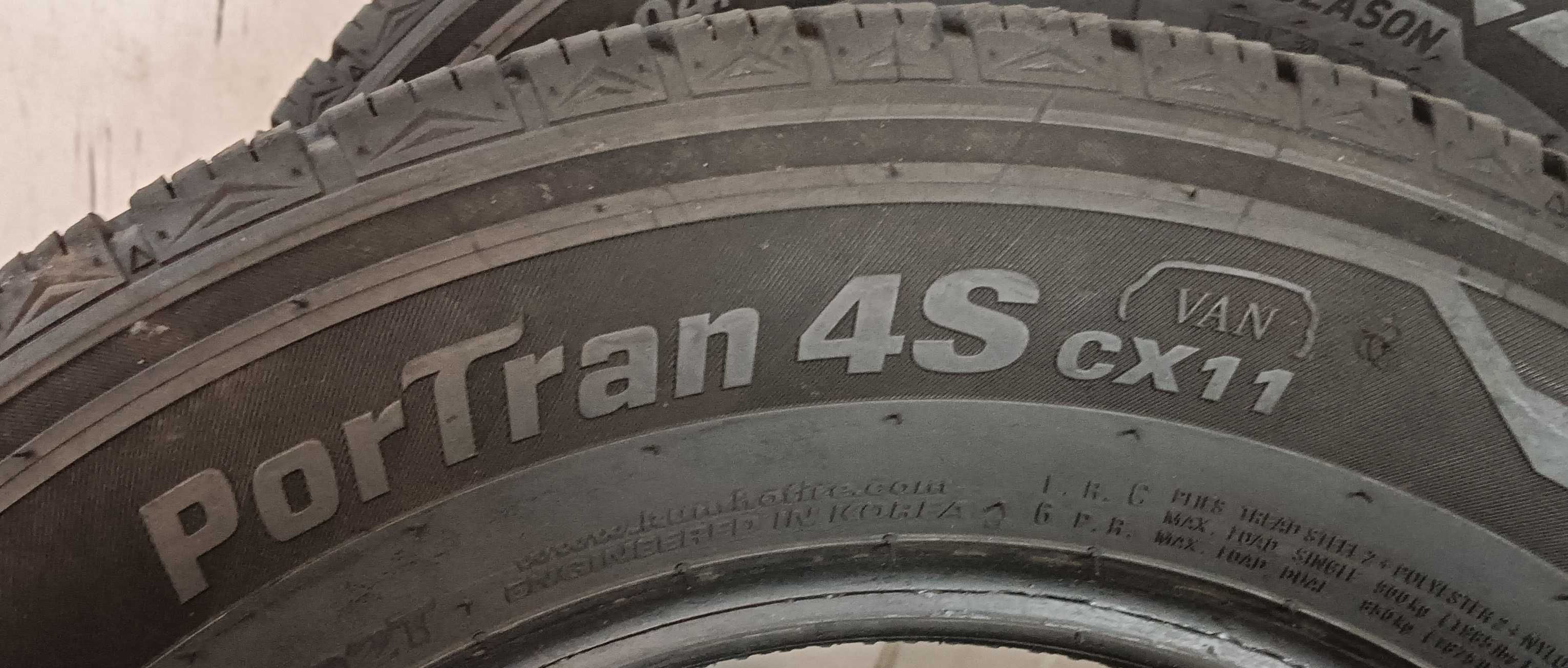 P616320M Para 215/65R15C Kumho Portran 4S CX11 Van 4Season 2023rok