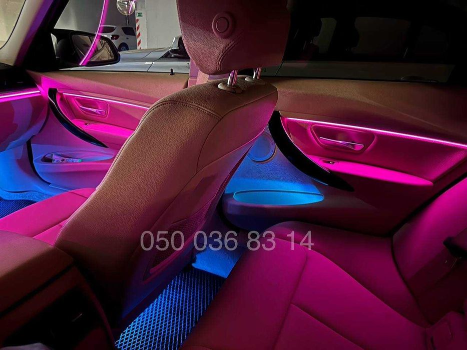 Ambient контурная подсветка салона в любое авто Symphony LED 6в1 18в1