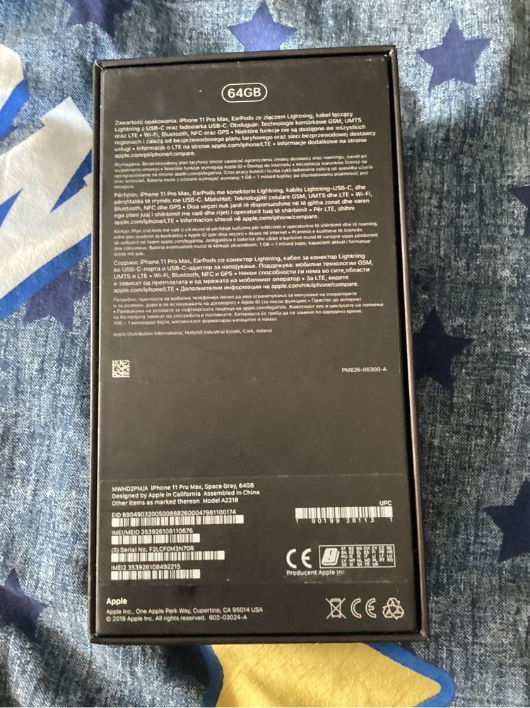 Pudełko iphone 11 pro max