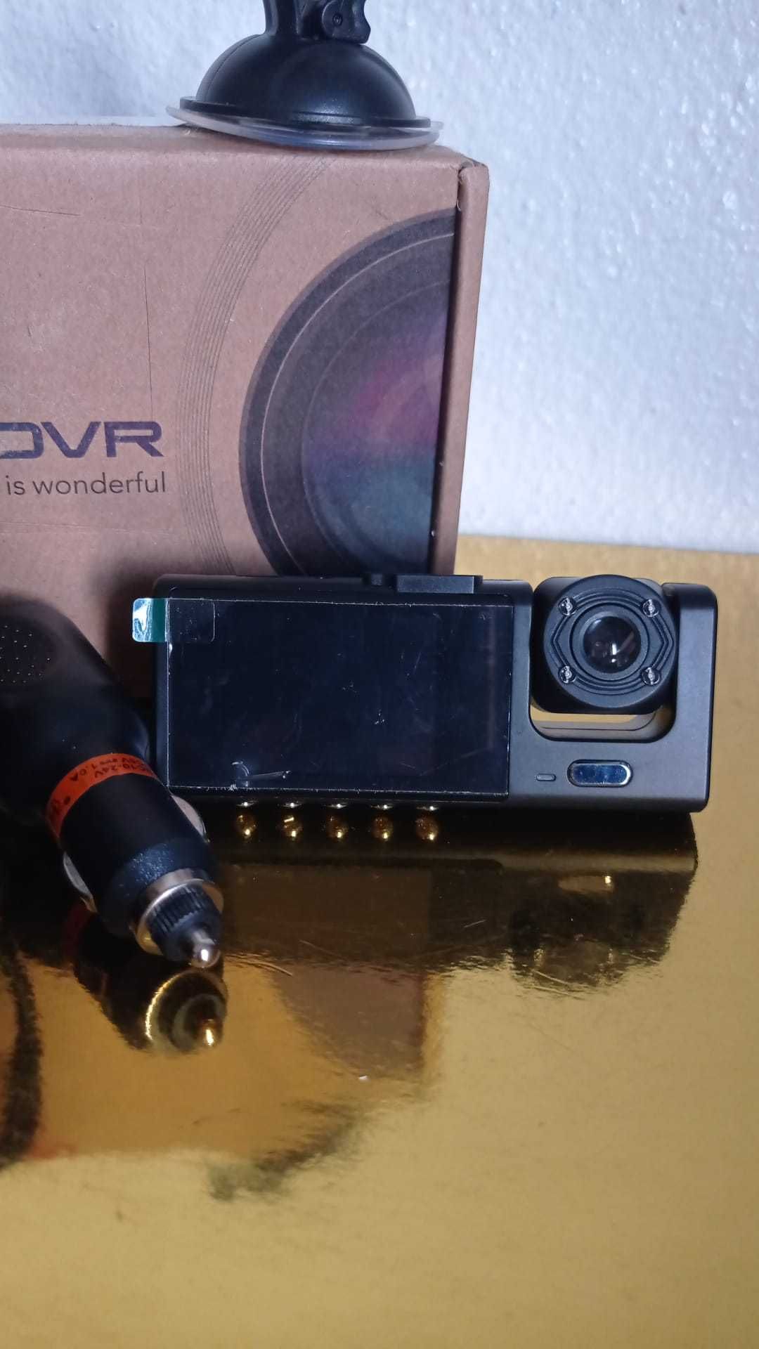 Câmara dupla Carro com Cartão SD 32G - Nova!!