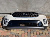 Kia Sorento 3 бампер в зборе решотка радиатора туманки в наявності