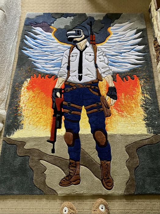 Килим ручної роботи “PUBG”