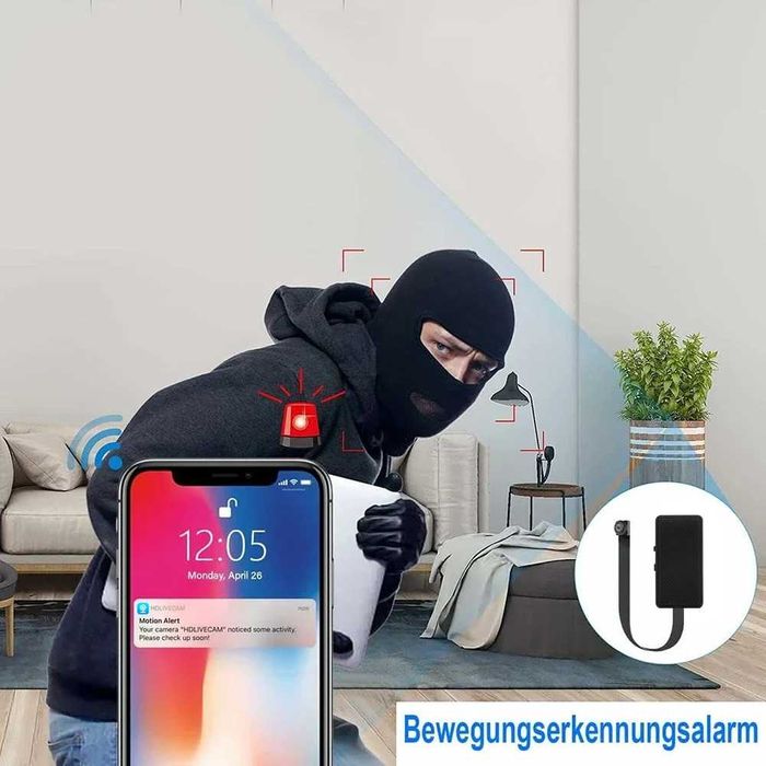 Kamera szpiegowska WiFi HD 1080P kamera DIY mini ukryta kamera