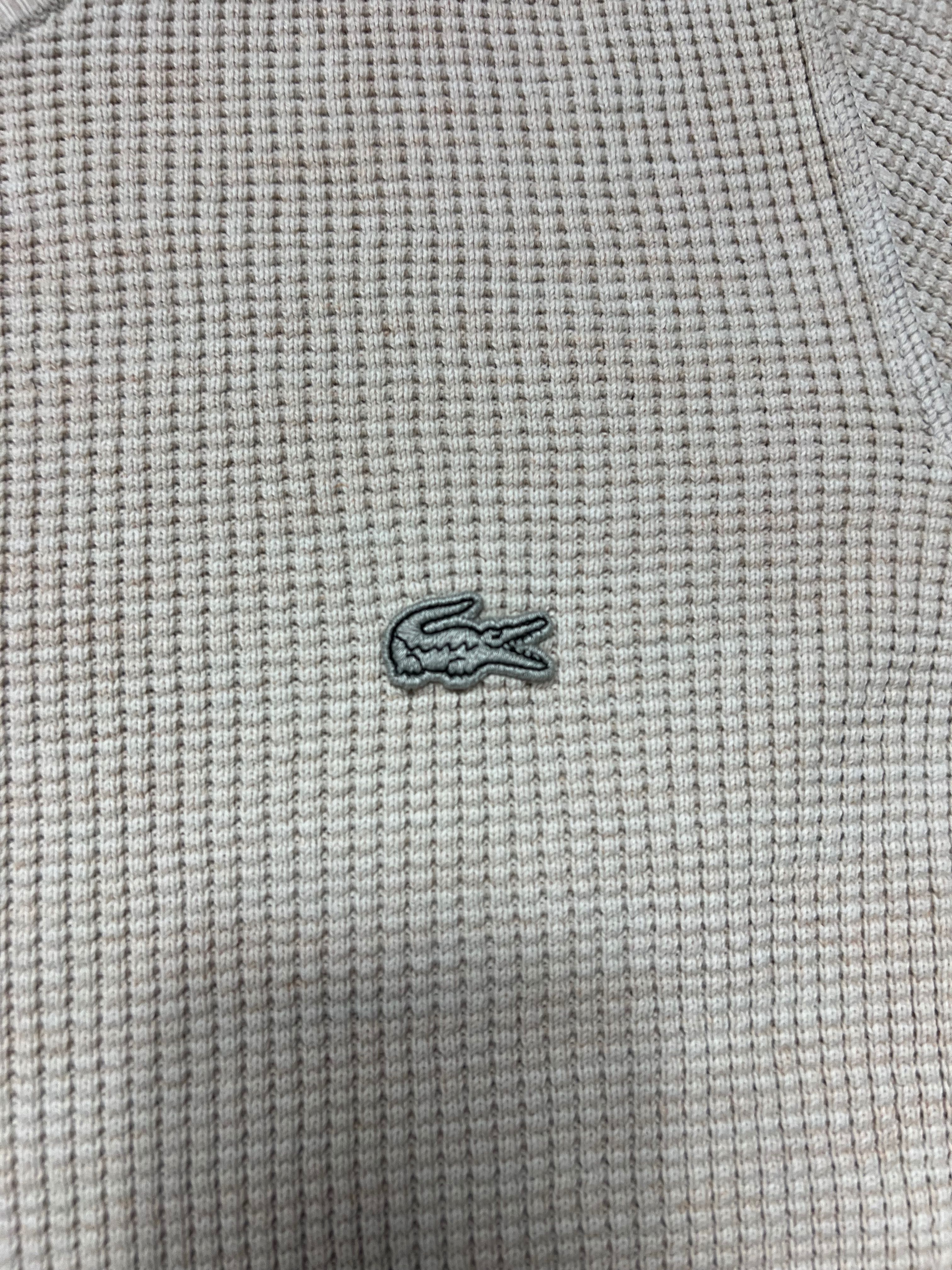 Sweter Lacoste White Logo