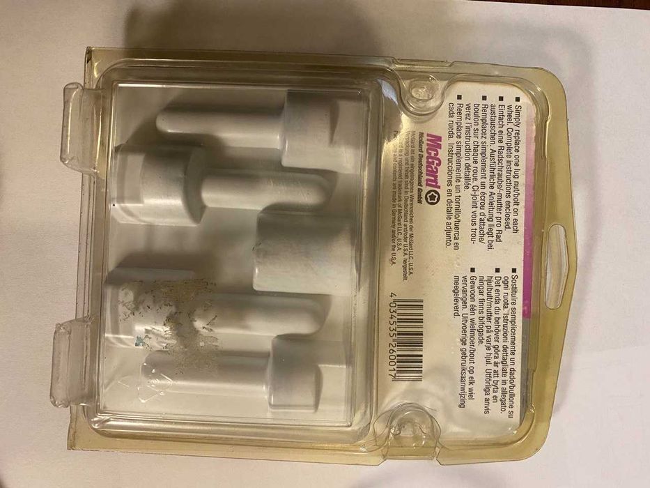 Болти секретки McGard  М12х1.25 26001 SU (не використовувались)