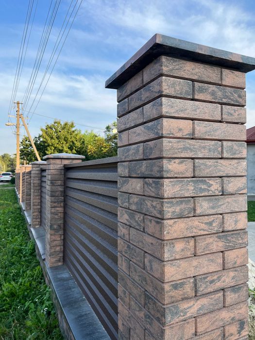 Цегла облицювальна для огорожі,паркану,альтанки від Brickland