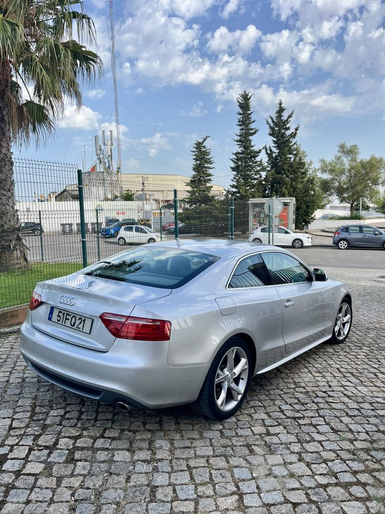 Audi A5 3.0 tdi quattro S-line original ano 2008 Nacional aceito troca