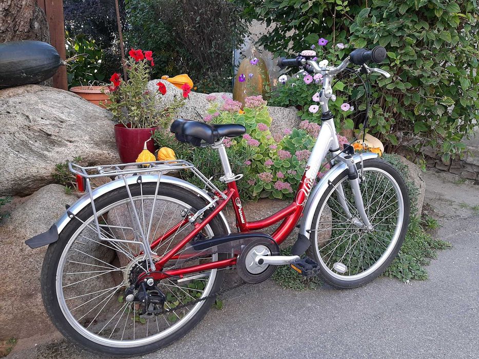 Rower Dziewczynka 24" jak NOWY Unibike