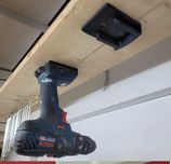 Uchwyt na elektronarzędzia Bosch 18V – mocowanie na ścianę, druk 3D