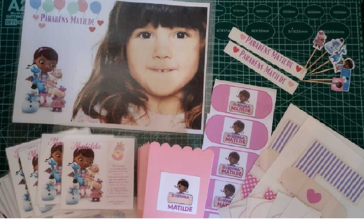 kit personalizado de festa de aniversario