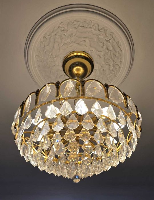 Candeeiro de tecto cristal