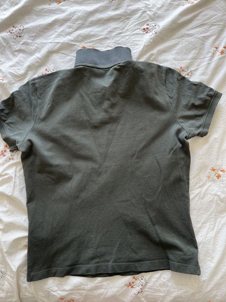 S.oliver khaki polo t shirt L meska