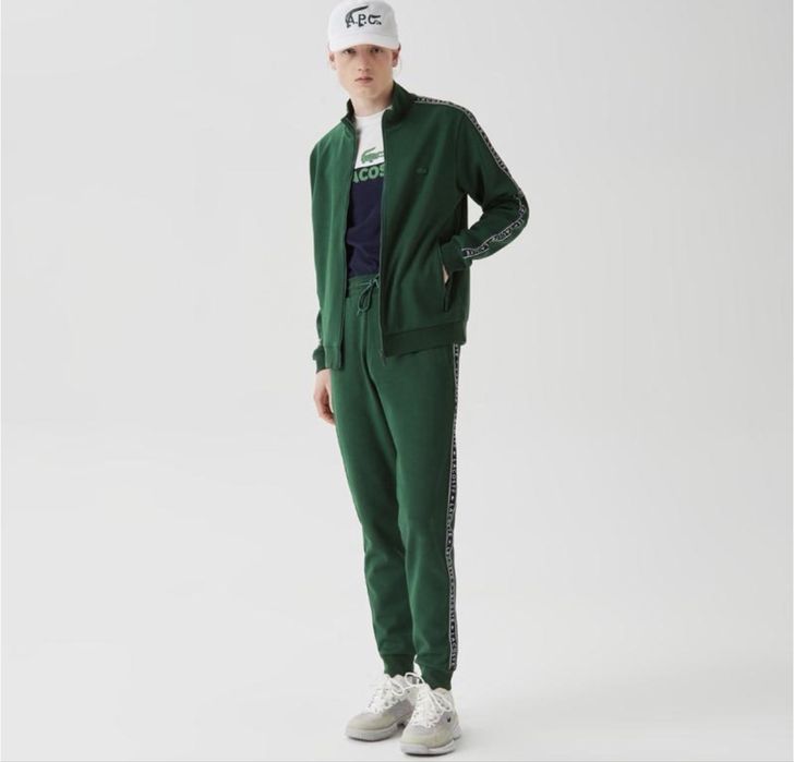 Lacoste чоловічий костюм regular fit оригінал кофта зіп штани лакоста