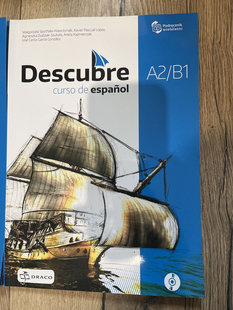 Descubre A2/B1, wyd Draco, podręcznik+ zeszyt ćw+ płyta CD